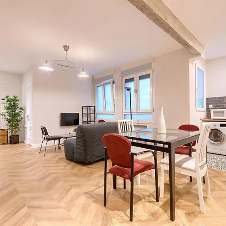 Euskalduna, Vivienda Turistica Moderna Y Renovado Appartamento